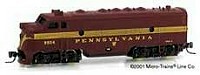 Micro-Trains Z Scale F7 Pennsylvania