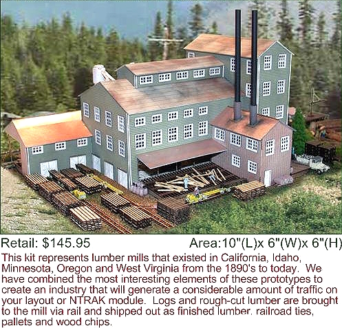 N Scale Architect Long Valley Lumber Kit