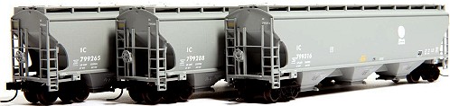 ExactRail Illinois Central 5161 Grain Hopper