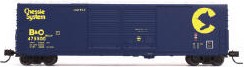Exact Rail B&O Gunderson 5200 Box Car
