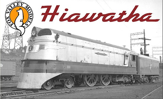 Fox Valley Models Milwaukee Road Hiawatha Set